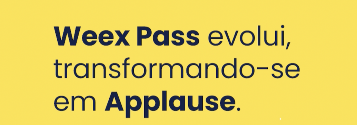 A Weex Pass agora é Applause